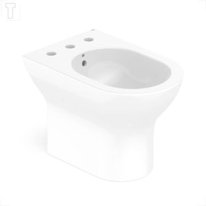 BIDE ROCA NEXO 3 FUROS COM DUCHA BRANCO B357434001