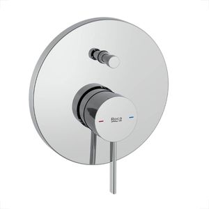 ACABAMENTO MONOCOMANDO ROCA ONA PARA BANHEIRA E DUCHA COM DESVIADOR CROMADO A5A0B9EC00