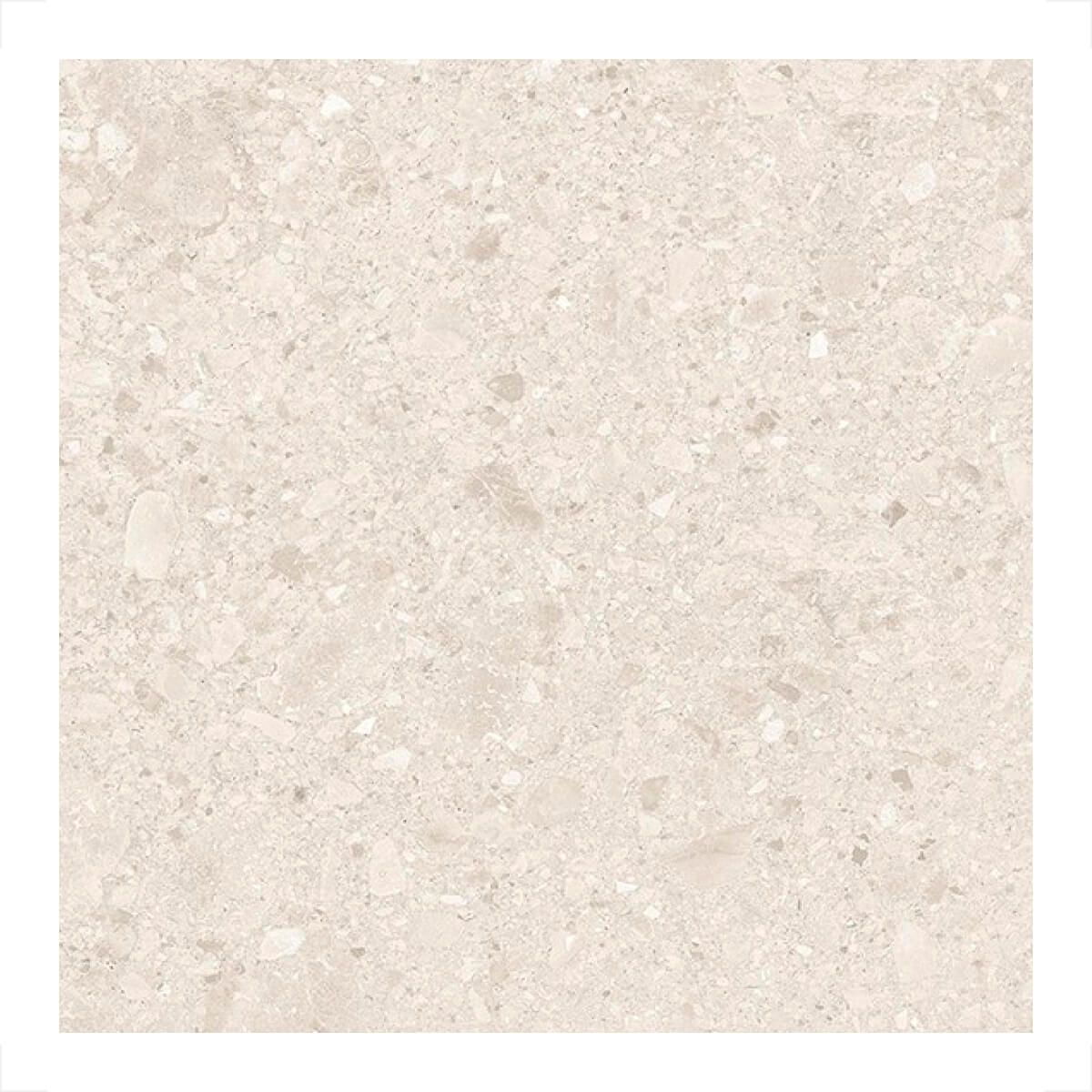 PORCELANATO SAVANE 72X72 RETIFICADO ACETINADO TERRAZZINE BIANCO