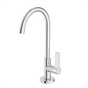 TORNEIRA CELITE LAVATORIO MESA BICA ALTA LIX CROMADA B5001F7CRB