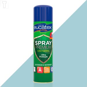 TINTA SPRAY PREMIUM MULTI USO EUCATEX AZUL CEU 400ML
