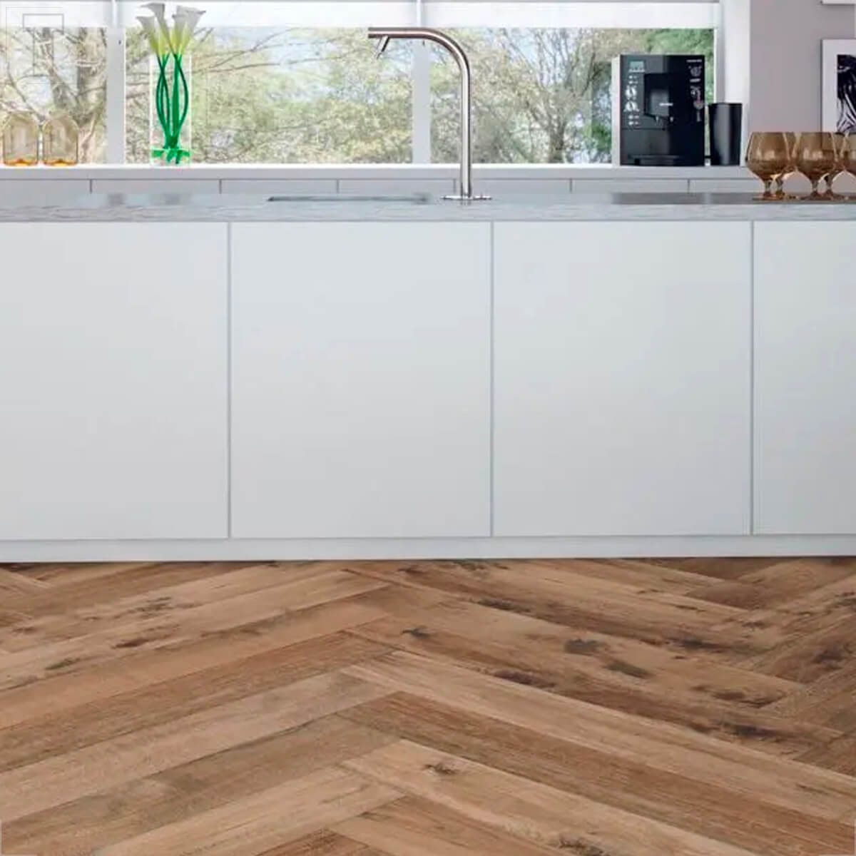 PORCELANATO PORTINARI 19X117 RETIFICADO CARVALHO HD ACETINADO 57453