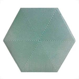 REVESTIMENTO CERAL 23X20 HEXAGONAL CONNECT GREEN 108320255