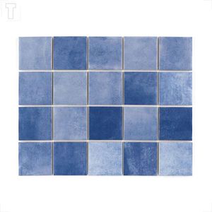 REVESTIMENTO ELIANE 7,5X7,5 BOLD BRILHO NORONHA SAFIRA MESH 8040056