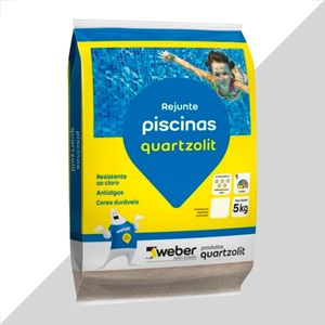 REJUNTE QUARTZOLIT 5KG PISCINA CINZA PLATINA