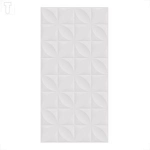 REVESTIMENTO LUME 45X90 RETIFICADO ACETINADO BOTANICO BRANCO