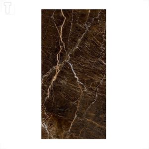 PORCELANATO DAMME 61X120 RETIFICADO POLIDO ELEGANT BROWN PR12122