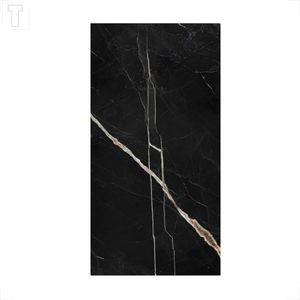 PORCELANATO DAMME 61X120 RETIFICADO POLIDO NERO LEVANTO PR12194