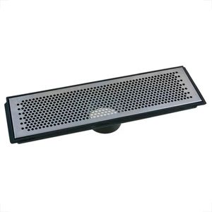 CAIXA COLETORA JJM PVC GRELHA INOX PERFURADA 15X50 SAIDA BAIXO