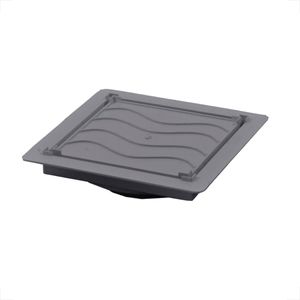 RALO JJM HIDE CESTO E TAMPA OCULTA 10X10 PVC CINZA