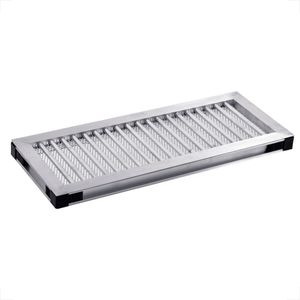 GRELHA ALUMINIO C/TELA JJM 20X50