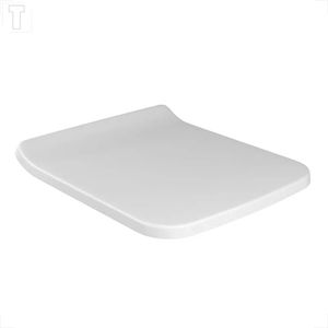 ASSENTO SANITARIO DECA LIVING AP.346.17 TERMOFIXO SLOW CLOSE E EASY CLEAN BRANCO GELO