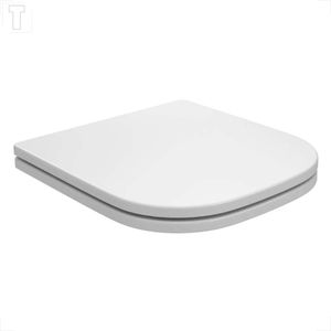 ASSENTO SANITARIO DECA PIANO AP.337.17 POLIESTER C/ SLOW CLOSE BRANCO GELO