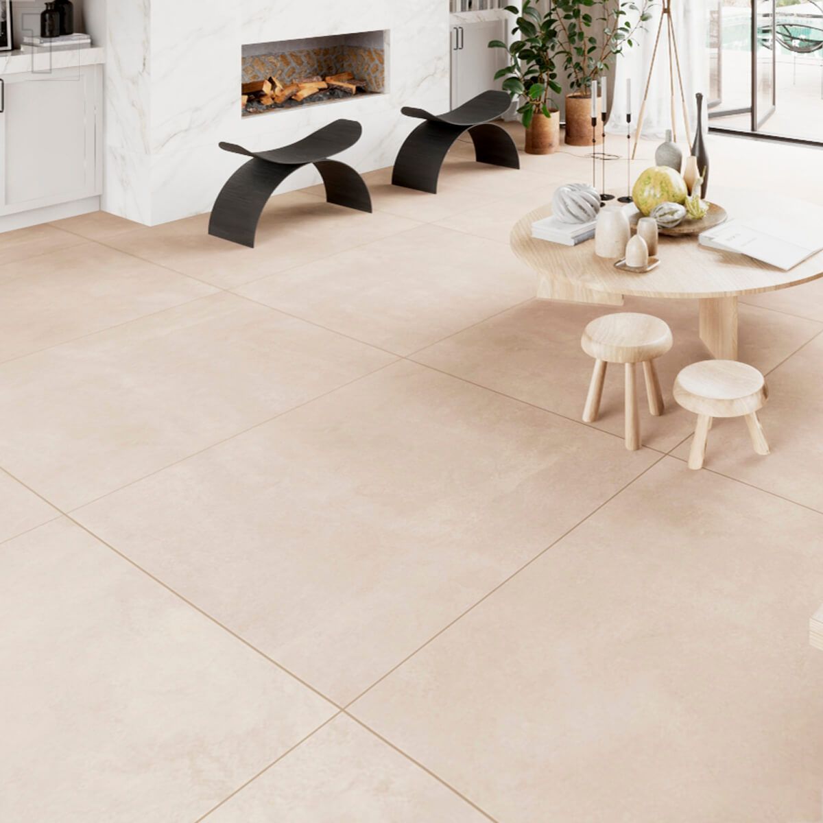 PORCELANATO DELTA 120X120 RETIFICADO ACETINADO OBELISCO AVENA 2846-A