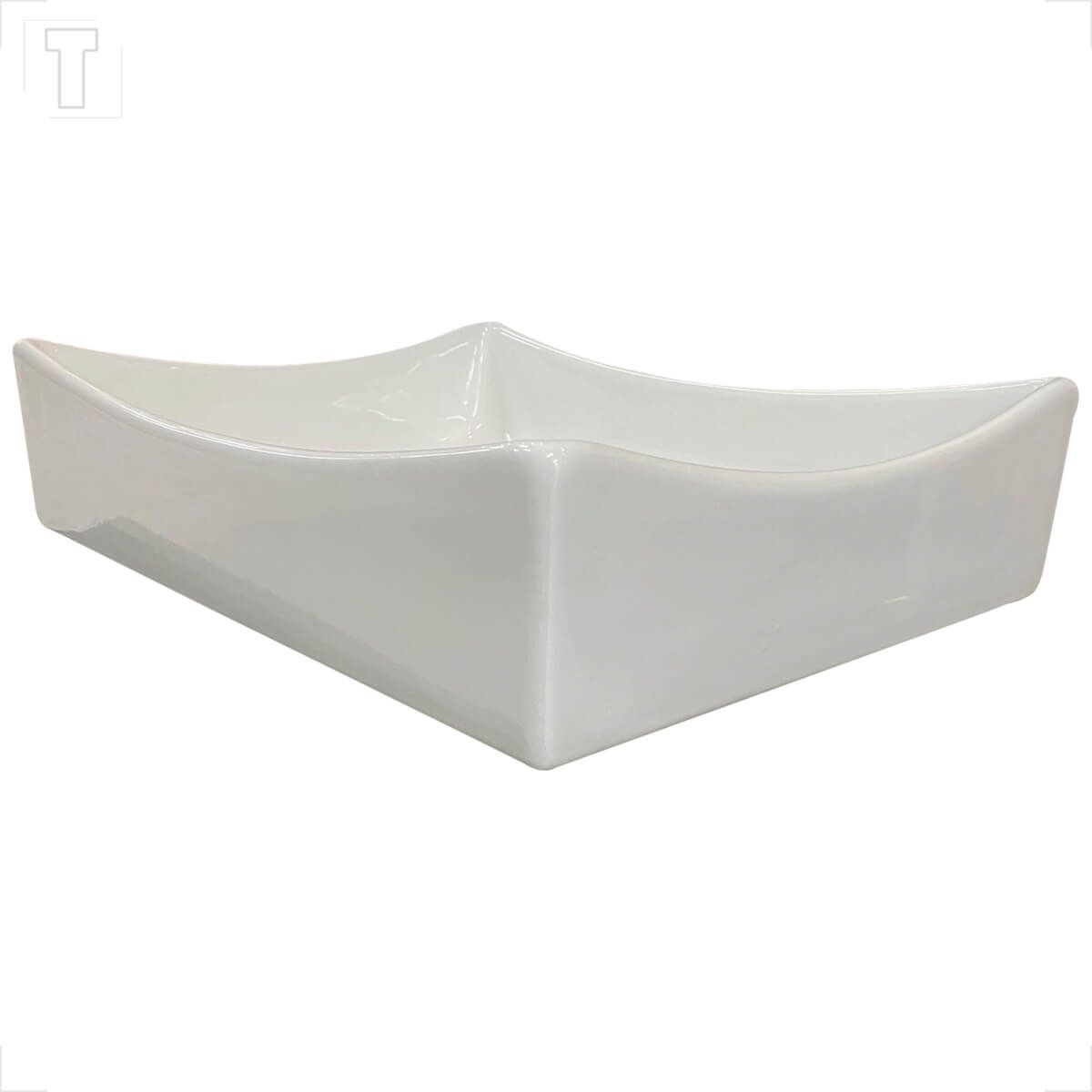 CUBA JAPI DE APOIO VENEZA BRANCA 460X345MM S/MESA