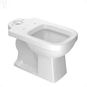 BACIA SANITARIA P/CAIXA DECA QUADRA P.210.17 BRANCO GELO