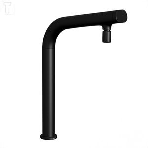 BICA ALTA MONOCOMANDO COZINHA MESA DECA YOU CLICK BLACK MATTE 1291.BL99.MT