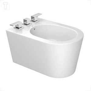 BIDE DECA LINK SUSPENSO B.232.17 COM 3 FUROS BRANCO GELO