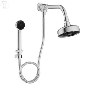 CHUVEIRO DECA ACQUA PLUS C/DESVIADOR E DUCHA MANUAL 1990.C.STD.KIT CROMADO