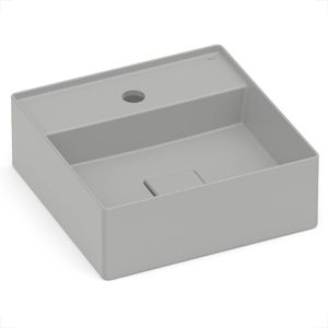 CUBA ROCA APOIO TERRA QUADRADA 35X35 COM MESA T8 STONE A32787W070