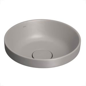 CUBA DECA SOBREPOR REDONDA L.22030.85 30CM CINZA ANTRACITE