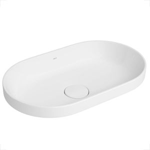 CUBA DECA SOBREPOR OVAL L.24050.17 BRANCA 30CM