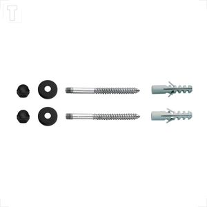 PARAFUSO DECA SP.13.BL.MT P/FIXACAO BACIA BLACK MATTE