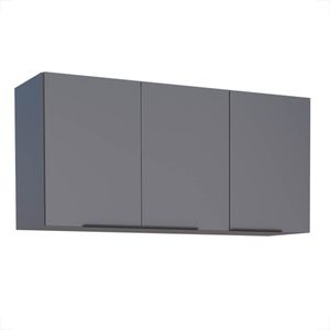ARMARIO COZIMAX AEREO MDF CISNE CINZA 1140MM