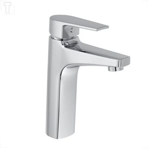 MISTURADOR MONOCOMANDO PARA BANHEIRO MESA DECA LEVEL BICA MEDIA 2880.C26 CROMADO