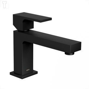MISTURADOR MONOCOMANDO PARA BANHEIRO MESA DECA UNIC BICA BAIXA 2875.BL90.MT BLACK MATTE