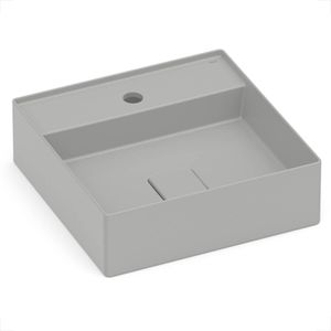 CUBA ROCA APOIO TERRA QUADRADA 40X40 COM MESA T9 STONE