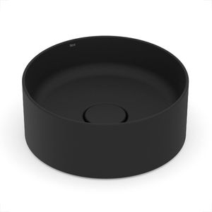CUBA ROCA APOIO TERRA REDONDA 30CM SEM MESA T1 MATTE BLACK