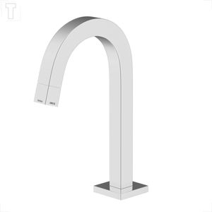 TORNEIRA PARA BANHEIRO MESA DECA TUBE 1197.C.TUB BICA BAIXA CROMADO
