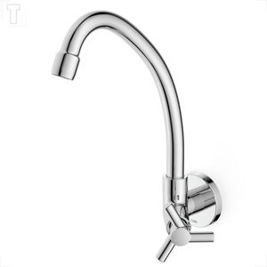 TORNEIRA CELITE COZINHA PAREDE ONE CROMADA BICA MOVEL COM AREJADOR ARTICULADO B5008CKCR3