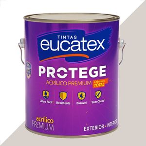 TINTA LATEX EUCATEX PROTEGE ACRILICO PREMIUM FOSCO GELO 3600ML