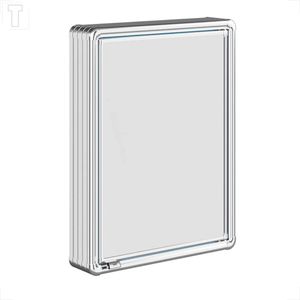 ARMARIO BANHEIRO ASTRA ALUMINIO SOBREPOR 44X11,3X58 LBP13