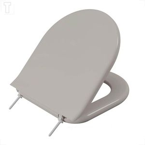 ASSENTO SANITARIO ASTRA TCP CALYPSO CINZA PLATINA 48 ALMOFADADO