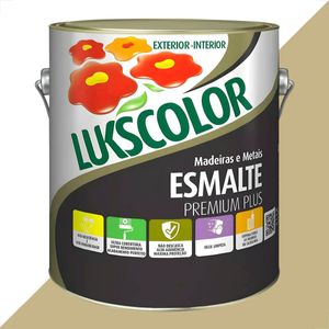 TINTA ESMALTE LUKSCOLOR ALTO BRILHO 3600ML AREIA INTENSO