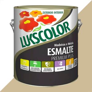 TINTA ESMALTE LUKSCOLOR ALTO BRILHO 3600ML AREIA