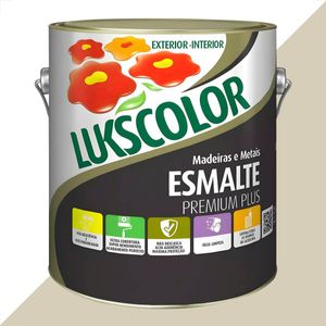 TINTA ESMALTE LUKSCOLOR ALTO BRILHO 3600ML BRANCO GELO