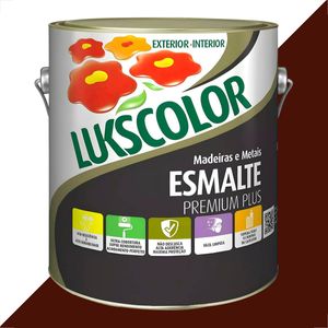 TINTA ESMALTE LUKSCOLOR ALTO BRILHO 3600ML COLORADO
