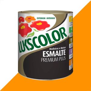 TINTA ESMALTE LUKSCOLOR ALTO BRILHO 900ML AMARELO YPE