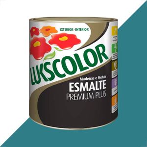 TINTA ESMALTE LUKSCOLOR ALTO BRILHO 900ML AZUL CELESTE