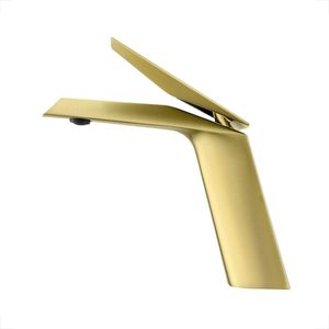 MISTURADOR MONOCOMANDO LEXXA LAVATORIO MESA BICA BAIXA DIAMONT OURO ESCOVADO LX9926OE