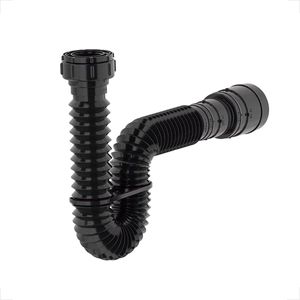 SIFAO ASTRA UNIVERSAL SANFONADO PLASTICO PRETO 70CM
