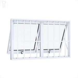 VITRO BRASIL ALUMINIO BRANCO MAXIM FACILITY COM GRADE 60X120X4,4 VIDRO INCOLOR - 10396