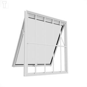 VITRO BRASIL ALUMINIO BRANCO MAXIM FACILITY COM GRADE 60X60X5,4 VIDRO MINI BOREAL - 10384