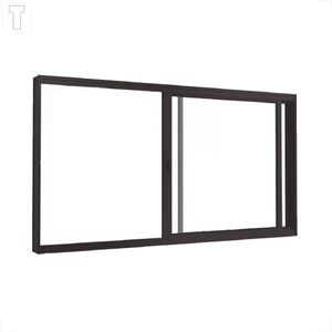 VITRO BRASIL ALUMINIO PRETO CORRER FACILITY 60X100X7,2 2FLS S/GRADE VIDRO INCOLOR- 19321
