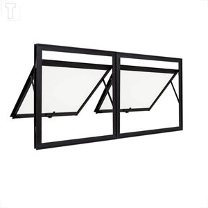 VITRO BRASIL ALUMINIO PRETO MAXIM PREMIUM 60X100X4,4 S/GRADE VIDRO MINI BOREAL 14497