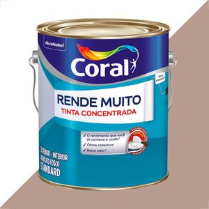 TINTA LATEX CORAL RENDE MUITO 3200ML MADEIRA ACINZENTADA